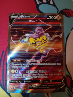 Raikou V Galarian Gallery GG41/GG70 2023 Pokemon SWSH Crown Zenith - Image 1