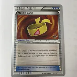 Trainer - Muscle Band - XY Base - 121/146 - World Championships Pokemon 2014 NM - Image 1
