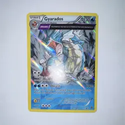 Pokemon Gyarados Holo Rare Θ Double 130 HP 21/98 XY Ancient Origins Stage 1 - Image 1