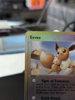 Pokemon Eevee TCG Reverse Holo Card EX Sandstorm 63/100 - Image 2