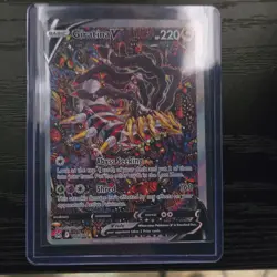 Pokemon Giratina V Full Art Holo Ultra Rare 186/196 Lost Origin 220 HP Basic - Image 3