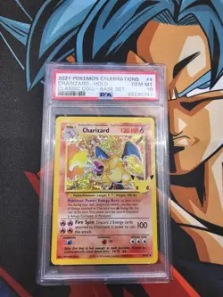 Pokemon Charizard 4/102 Classic Collection Holo Celebrations PSA 10 - Image 1