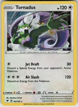 Pokemon Tornadus - (Cosmos Holo) Promo Blister Exclusives 142/185 NM - Image 1