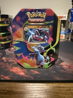Pokemon TCG Mega Charizard X EX Tin - Image 1