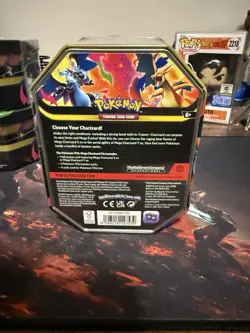 Pokemon TCG Mega Charizard X EX Tin - Image 3
