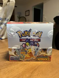 *CHEAPEST LISTING* Pokemon TCG: Surging Sparks Factory Sealed Booster Box - Image 1