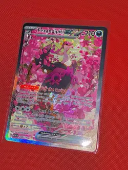 Pokemon TCG Fezandipiti ex 288/217 Special Illustration Rare Ascended Heroes - Image 3