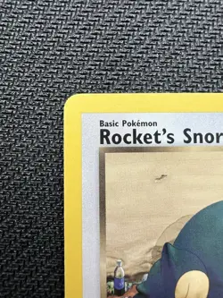 Pokemon TCG Rocket's Snorlax 033/132 Gym Heroes NM - Image 2