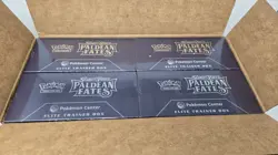Pokemon Paldean Fates Pokemon Center (PC) ETB Unsealed Case (4x PC ETB) - Image 1