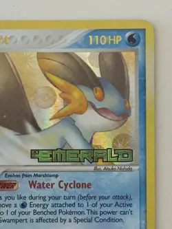 Pokemon TCG Swampert 11/106 Emerald Reverse Holo Stamp Mid Era - Image 3