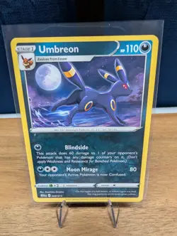 Pokemon TCG Umbreon McDonald's 2024 Promo Regular 009/015 - Image 1