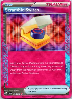 Scramble Switch 186/191 Surging Sparks Pokemon Holo Near Mint - Image 1