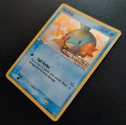 2005 Pokemon Mudkip-# 56/106-Ex Emerald-Reverse Holo-Stamped-Mint/NM. - Image 4