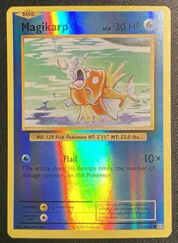 Magikarp Reverse Holo Common 33/108 Pokemon TCG XY Evolutions NM Free Ship - Image 1