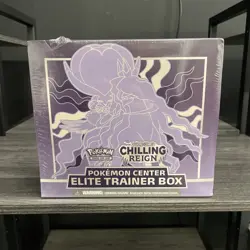 Pokemon Center Sword and Shield Chilling Reign Elite Trainer Box ETB Sealed New - Image 1