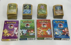 Pokemon Base Set Theme Decks - Upgraded - WATER DAMAGED - Some NM & Shadowless - Image 1