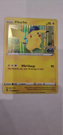 Pikachu 028/078 Pokemon GO Holo - Image 1