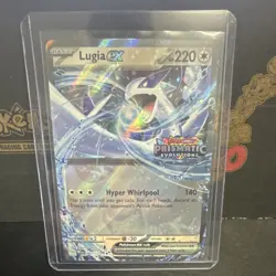 Pokemon TCG Lugia EX Sv: Prismatic Evolutions 082/131 Holo Englis STAMPED NM - Image 3