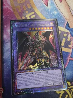 Yu-Gi-Oh! Red-Eyes Dark Dragoon 1st Edition Platinum Secret Rare RA02-EN021 Mint - Image 1