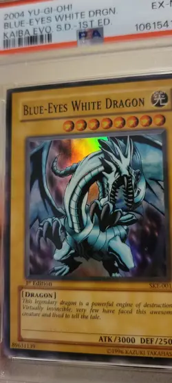 Awesome Must Have 2004 YU -GI-OH! Blue Eye's White Dragon First Edition! #1 🐉💦 - Image 2