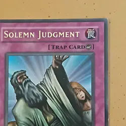 Solemn Judgment MRD-127 Ultra Rare***Metal Raiders Set 2002***Great Condition - Image 3