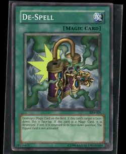 De-Spell SDY-029 Common / Short Print Starter Deck: Yugi Yu-Gi-Oh Heavily Played - Image 1