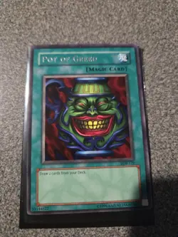 Pot of Greed LOB-119 The Legend of Blue Eyes White Dragon Unlimited - Image 1