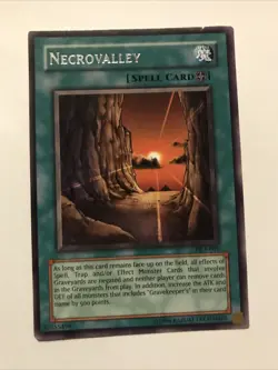 Yugioh! Necrovalley - DL3-001 - Rare - Limited Edition Duelist League Promo LP - Image 1