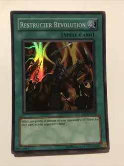 Restructer Revolution DL5-EN001 Duelist League Promo Limited Edition Yugioh - Image 1