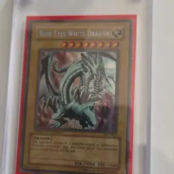 Yu-Gi-Oh! Blue-Eyes White Dragon Ultra Rare BPT-003 2002 Collectors Tin Konami - Image 1