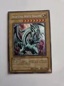 Yu-Gi-Oh! Blue-Eyes White Dragon Ultra Rare BPT-003 2002 Collectors Tin Konami - Image 2