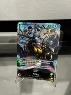 One Piece Krieg OP15-001 Alt Art Leader Holo Card English - Image 1
