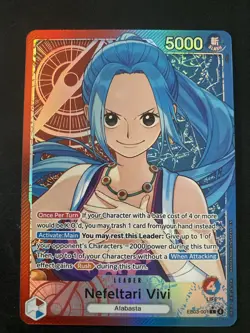 Nefeltari Vivi - 001 (Alternate Art) EB03-001 Extra Booster: One Piece Heroines - Image 1