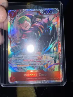 One Piece CCG Roronoa Zoro Alternate Art Foil - Image 1
