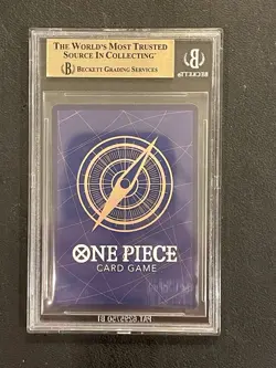 Luffy Alt Art Treasure Rare OP07-109 OPTCG Two Legends Series BGS 9.5! - Image 2
