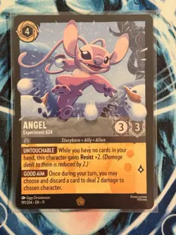 Angel-Experiment 624 191/204 Winterspell En 11 Legendary Disney Lorcana TCG - Image 1