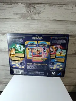 Disney Lorcana Costco Inklands Bundle Box Pirate Mickey Mouse Foil Promo New ! - Image 4