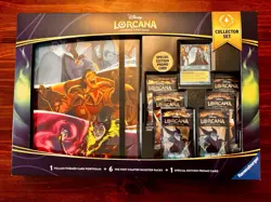 Disney Lorcana: The First Chapter Collector Set (6 Packs 12 Cards Each) New! - Image 1