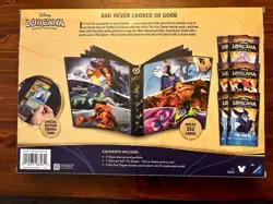 Disney Lorcana: The First Chapter Collector Set (6 Packs 12 Cards Each) New! - Image 2