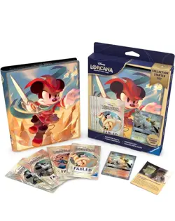 Disney Lorcana Fabled Collection Starter – Tinker Bell + 4 Packs Sealed - Image 1