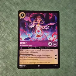 Belle Accomplished Mystic (FABLED) - 40/204 - Super Rare - Disney Lorcana - Image 1