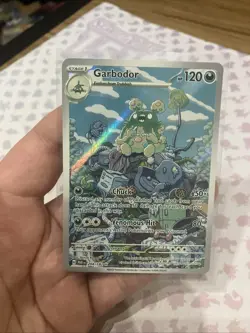 Garbodor 204/182 SV04: Paradox Rift - Illustration Rare IR Pokemon Card - NM (2) - Image 1