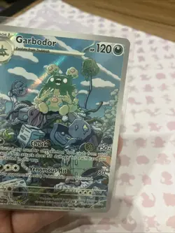 Garbodor 204/182 SV04: Paradox Rift - Illustration Rare IR Pokemon Card - NM (2) - Image 4