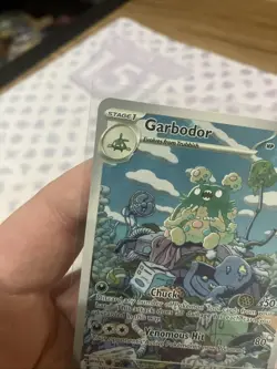 Garbodor 204/182 SV04: Paradox Rift - Illustration Rare IR Pokemon Card - NM (2) - Image 5