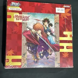 Weiss Schwarz RUROUNI KENSHIN English 1st Edition Sealed Booster Box Qty Sword - Image 1