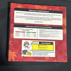 Weiss Schwarz RUROUNI KENSHIN English 1st Edition Sealed Booster Box Qty Sword - Image 2