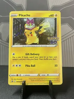 Pokemon TCG Pikachu Sword & Shield SWSH234 Holo Black Star Promo Card NM - Image 2