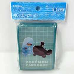 Pokemon Clodsire Quagsire Wooper 64 Card Sleeves Kindred Spirits Pokemon Center - Image 1