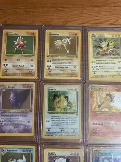 Vintage Pokemon Card Lot (WOTC Holos + Japanese Cards) - Image 2