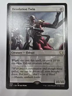 Desolation Twin Commander 2021 Regular Magic The Gathering Mtg - Image 1